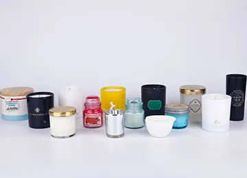 Velas de cera de soja perfumadas de aromaterapia de luxo personalizado por atacado