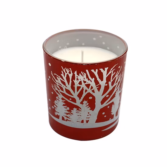 Atacado personalizado 100% cera de soja orgânica personalizada kit de velas de cristal de marca própria lavanda aromaterapia massagem velas perfumadas