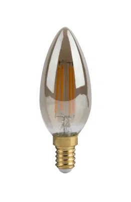 Forma da vela do bulbo do diodo emissor de luz do cristal da C.A. 110/220V 7W E27