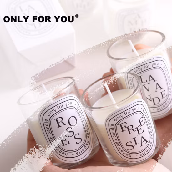 Vela de cristal Reiki do chakra do coração para presentes premium